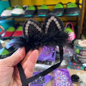 Tieks Halloween cat ear topper